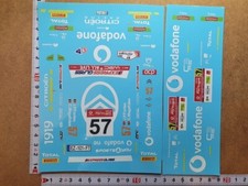 DECALS 1/18 CITROËN C3 R5 -