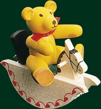 Ours Sur Cheval à Bascule