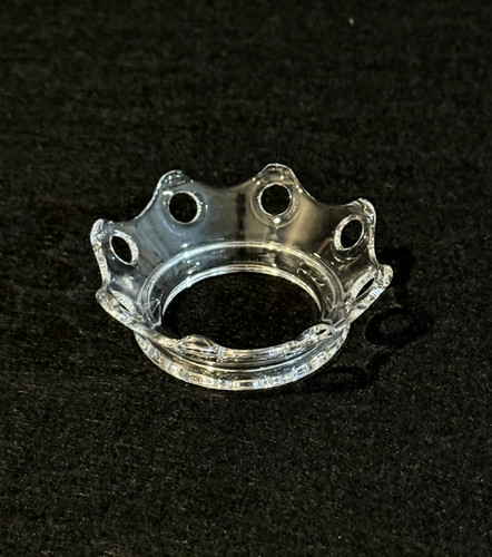 Petit bobeche verre - bobeche, en