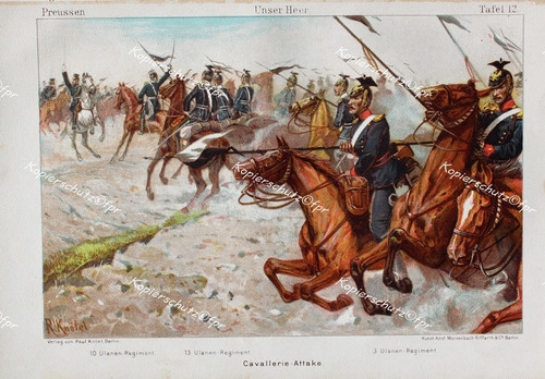 Prussia cavalry ulan regiment - cavalry,