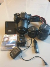 Appareil photo Canon EOS 350D Kiss, accessoires, objectifs et sacoche