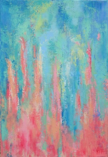Peinture sur toile paysage - peinture,