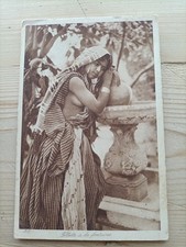 CPA CARTE POSTALE ANCIENE LENHERT ET LANDROCK JEUNE FILLE  NUE  VERS 1900