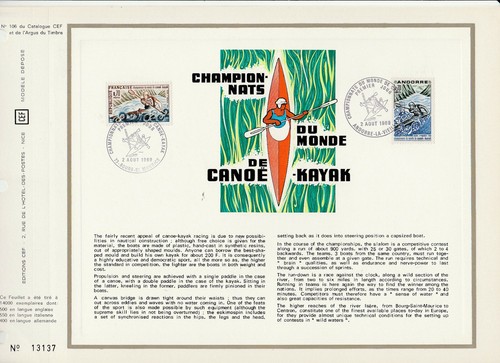 Feuillet cef france - , en