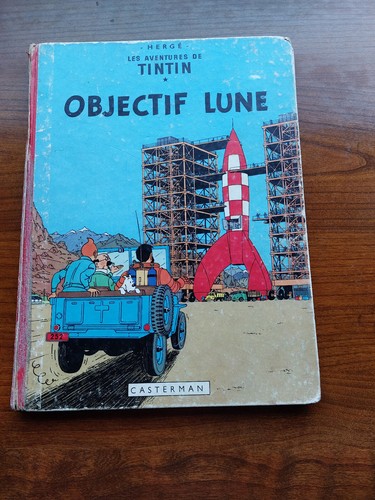 Tintin objectif lune 1964 - objectif,