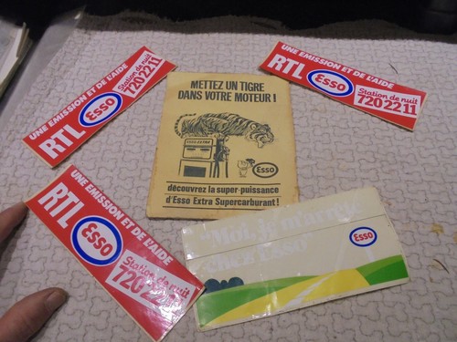 Lot anciens autocollants - lot, d'anciens