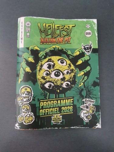 Hellfest programme officiel - programme,