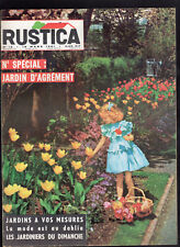 RUSTICA N°12 1961 sp jardin