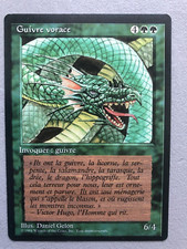 Mtg Carte Magic Fbb Craw Wurm French NM