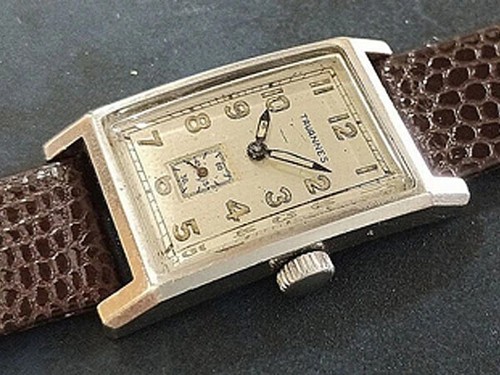 Montre vintage rectangulaire - montre,