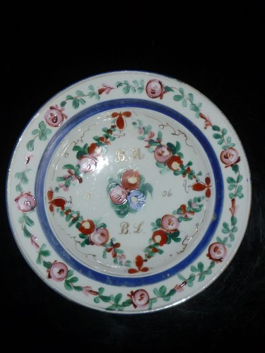 Ancienne assiette murale - assiette,