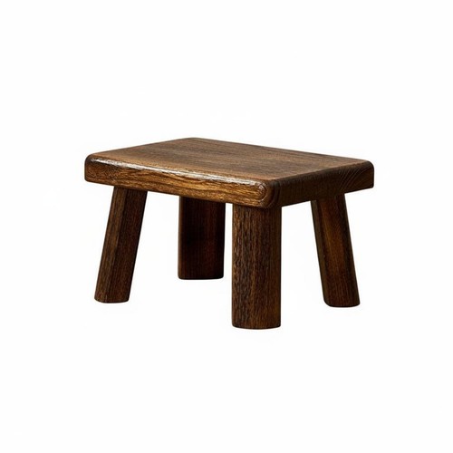 Petit tabouret carré bois - carré, en