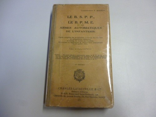 Bspp bpme les armes - bspp, et
