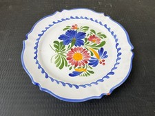 Assiette faïence Roullet
