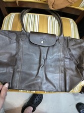 Longchamp Pliage Cuir Leather