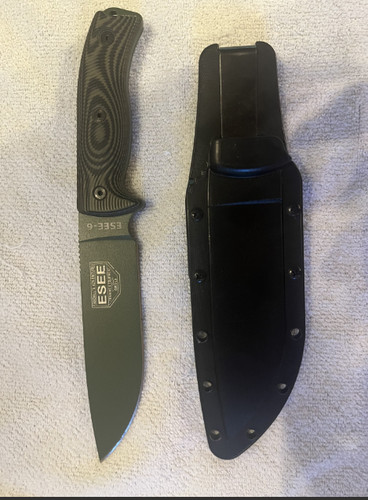 Esee model green blade - model, 3d
