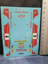 DECALS 1/32 TOYOTA CELICA 2000