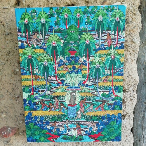Tableau haïtien art - art, naïf
