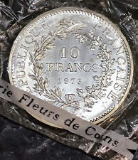 10 Francs Hercule 1973 - Fleur de coin - FDC - Argent