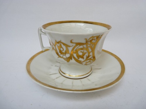 Tasse porcelaine style vieux - tasse,