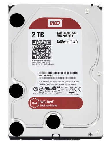 Red wd20efax 5400 - red,