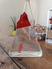 BOUTEILLE NEUVE VERRE COLLECTOR EVIAN 2005