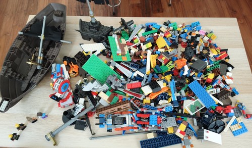 Lot lego vrac bateau - kg, +