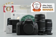 "Count 3,331" Canon EOS Kiss X6i / Rebel T4i / 650D 18.0 MP 18-55 55-250 w/ Box