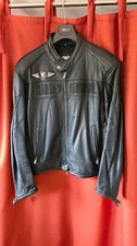 Blouson Cuir Noir Harley Davidson XL