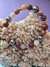 bracelet  avec perles  de Tahiti