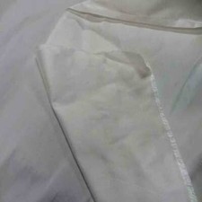 Tissu dupions de soie blanc cassé 100% soie en 1.50m de large