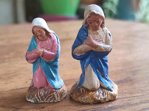 Anciens santons crèche - anciens,