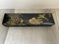 Ancien plumier d'écolier