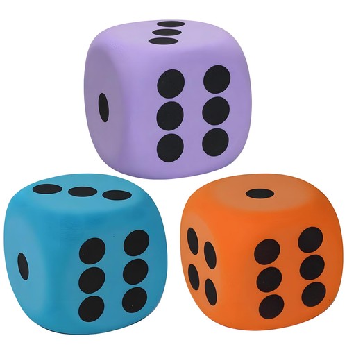 Lot cubes 6 cm avec - de,