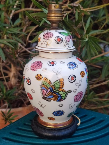 Ancien pied lampe en - lampe,