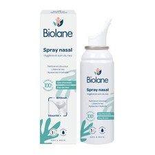 BIOLANE - Spray Nasal Eau de Mer thermale - Bébé - Hygiène et Soin du nez - 1...