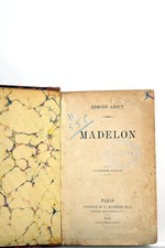 LIVRE ANCIEN ABOUT MADELON