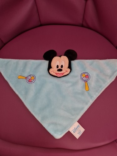 Doudou mickey bleu - disney, baby