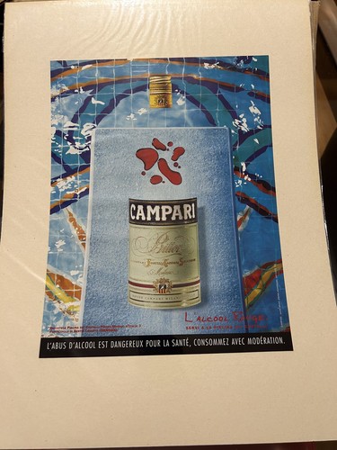 Afffiche vintage campari - afffiche,