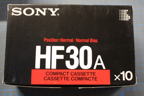 Cassette audio tape - 10, k7