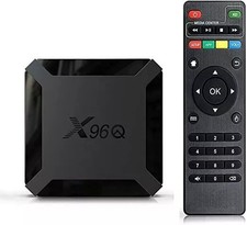 TV Box Android 10.0 X96Q  Smart TV 2GB RAM 16GB Quad Core 4K WiFi HDMI –Média FR