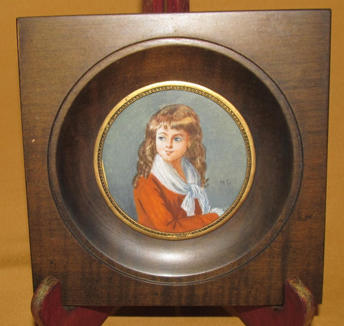 Peinture miniature peint main