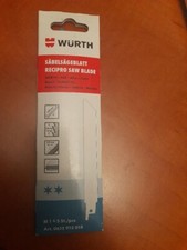 5 lames de scie sabre WURTH