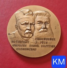 Grosse Médaille Bronze 72 mm