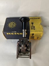 Vintage ancien tampon manuel Numéroteur  folioteur reiner 6 - 4 1/2 Old stamps