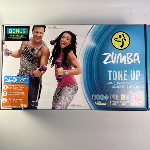 Zumba tone set dvds and - tone, up