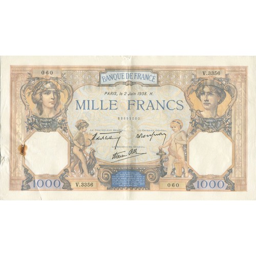 France 1000 francs cérès - france,,