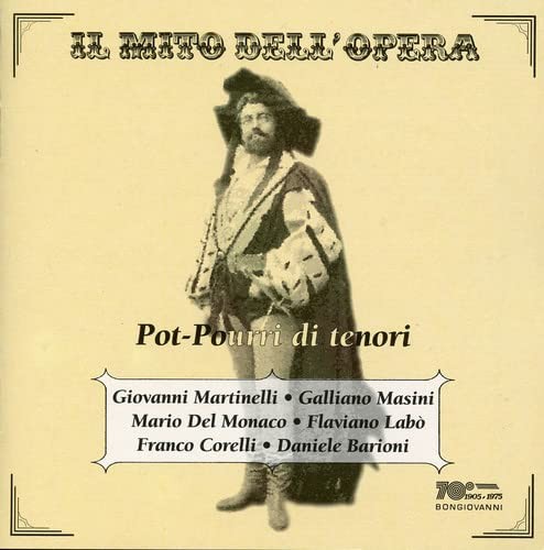 Barioni pot pourri tenori - pot-pourri, di