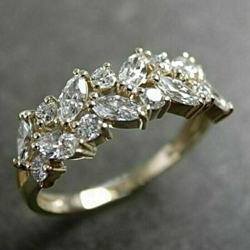 2ct marquise simulé - 2ct,