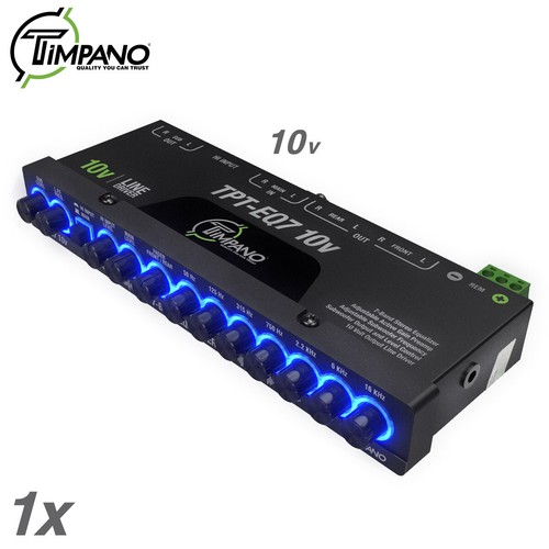 Timpano car audio equalizer - audio, 7